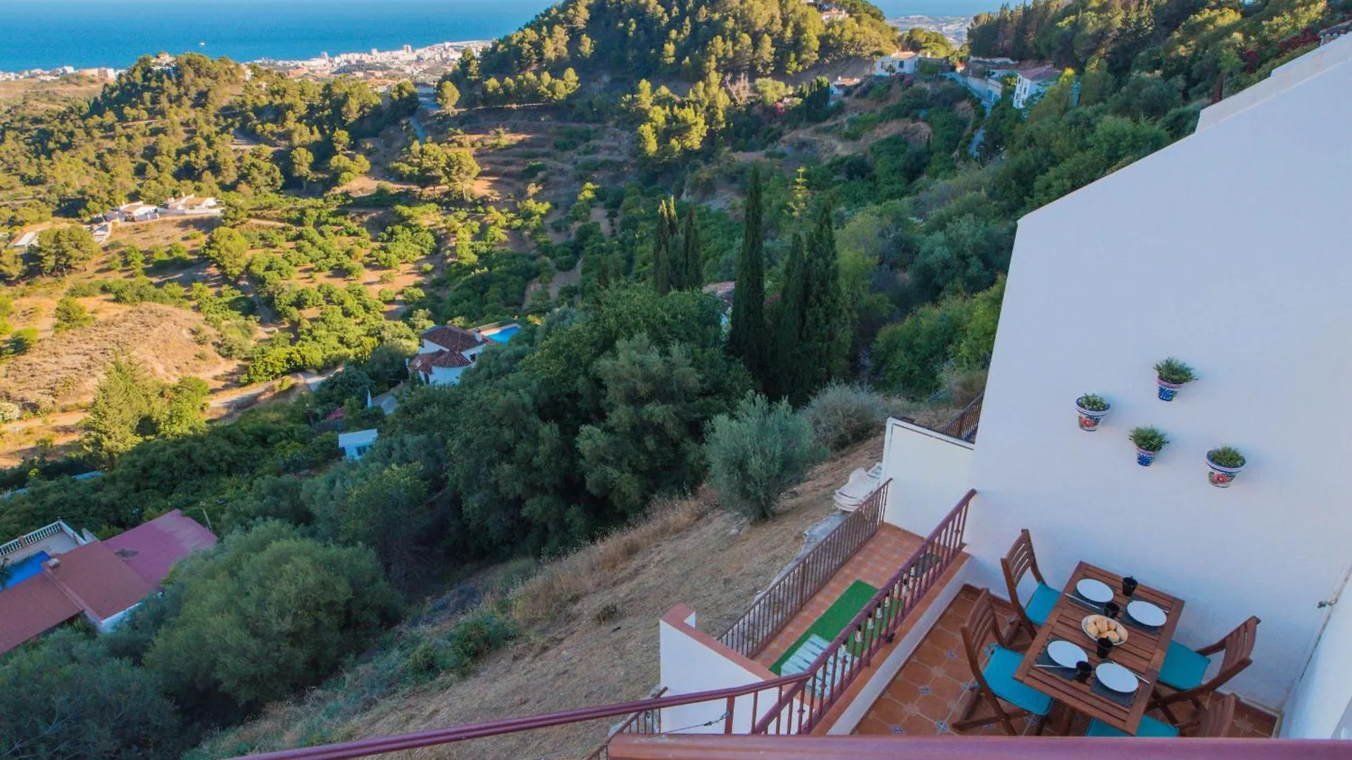Mijas Pueblo, 3 Terraces & Pool With Sea View Apartment Spain
