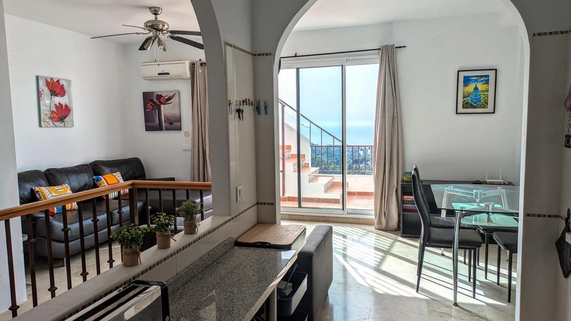 Mijas Pueblo, 3 Terraces & Pool With Sea View Apartment
